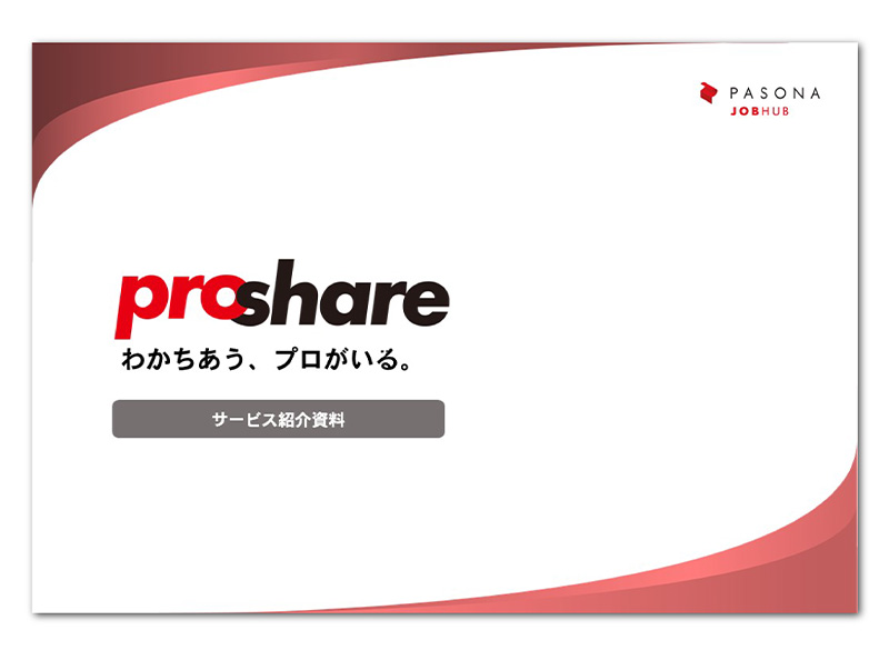 サービス資料のサムネイル