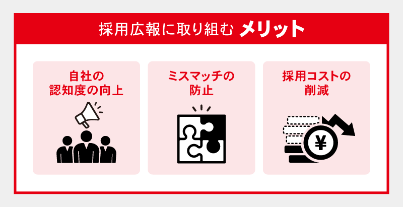 採用広報に取り組むメリット